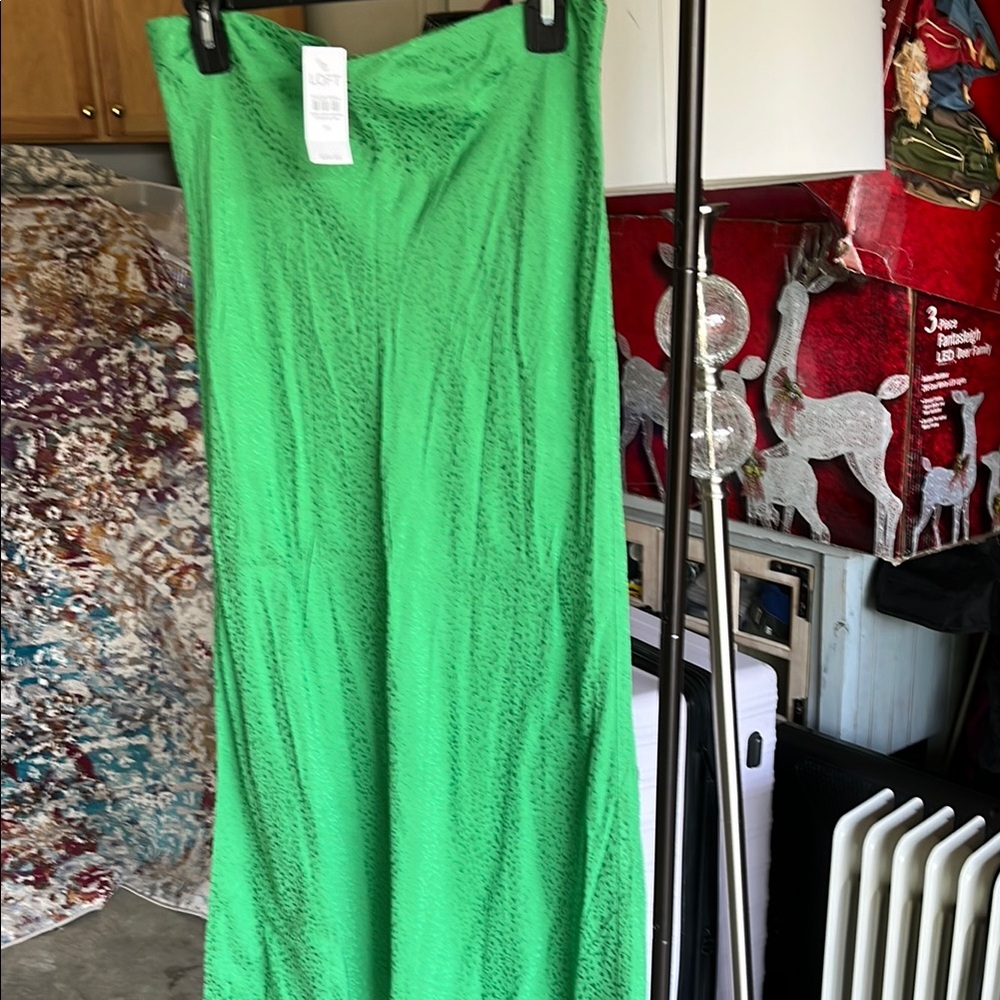 Elegant Green Skirt